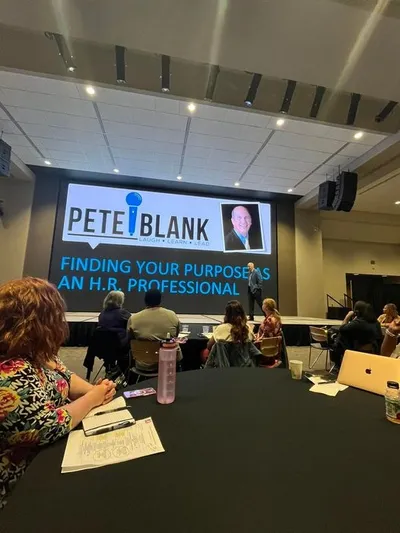 Book Pete Blank